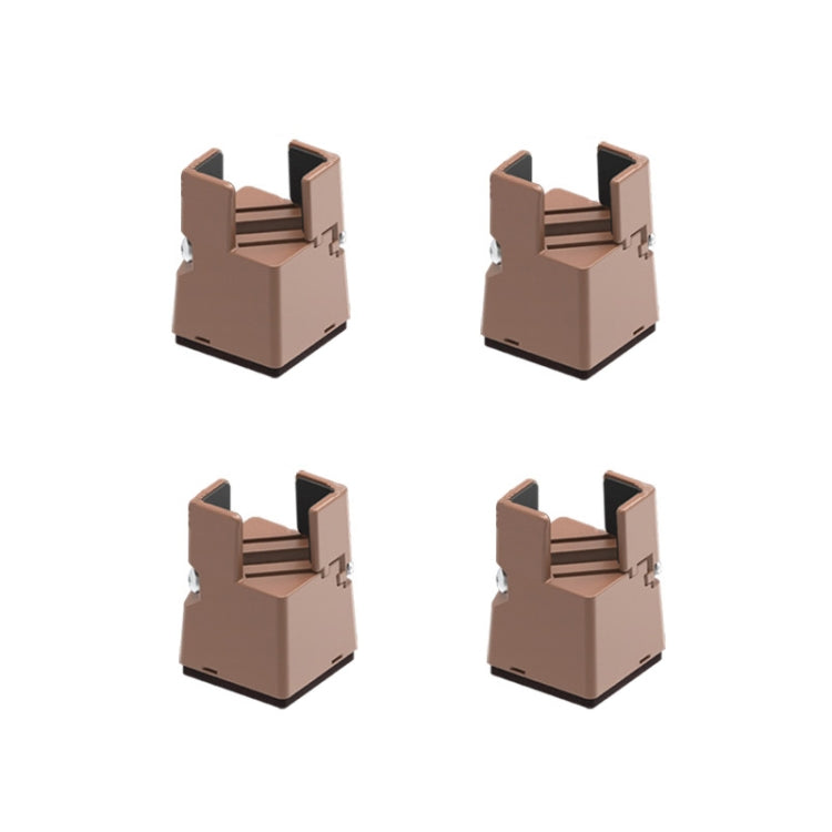 Set 4 piedini regolabili per mobili altezza 50-100 mm