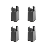 Set 4 piedini regolabili per mobili altezza 50-100 mm