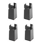 Set 4 piedini regolabili per mobili altezza 50-100 mm
