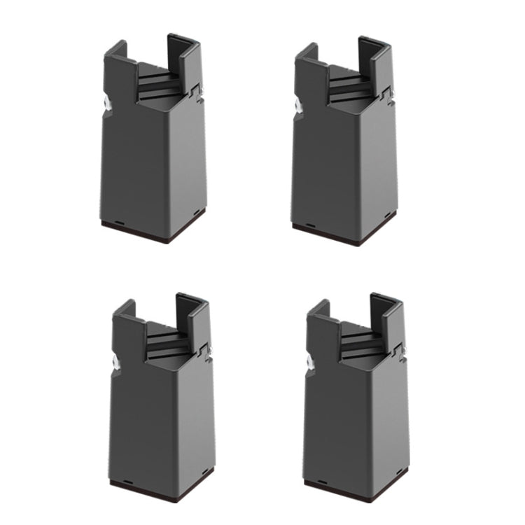 Set 4 piedini regolabili per mobili altezza 50-100 mm