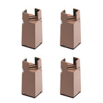 Set 4 piedini regolabili per mobili altezza 50-100 mm