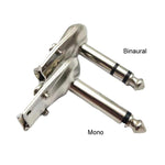 Connettore audio maschio 6,35mm angolo retto per chitarra