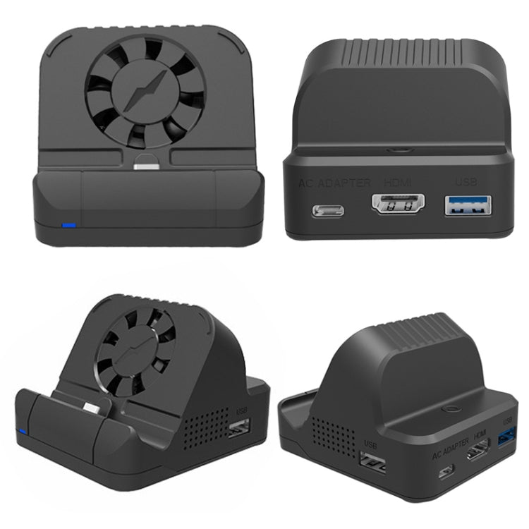 Base di ricarica con ventola e HDMI per Nintendo Switch