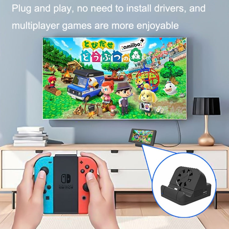 Base di ricarica con ventola e HDMI per Nintendo Switch