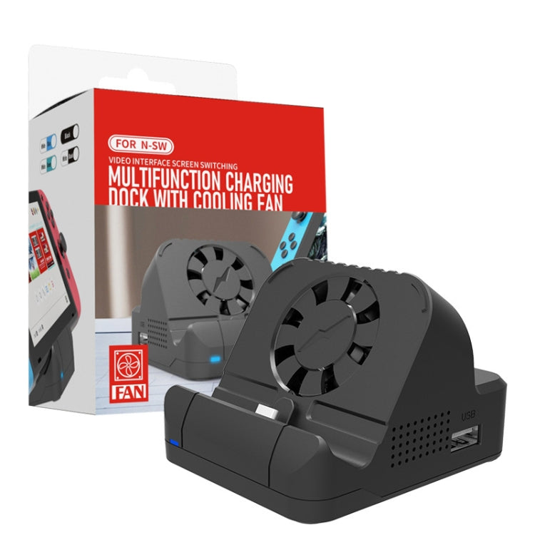 Base di ricarica con ventola e HDMI per Nintendo Switch