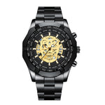 Orologio al quarzo BINBOND S034 impermeabile 30M