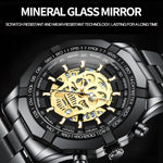 Orologio al quarzo BINBOND S034 impermeabile 30M