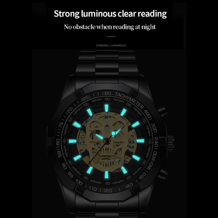 Orologio al quarzo BINBOND S034 impermeabile 30M