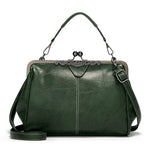 Borsa a tracolla vintage in pelle regolabile 29x7x23 cm
