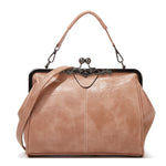 Borsa a tracolla vintage in pelle regolabile 29x7x23 cm