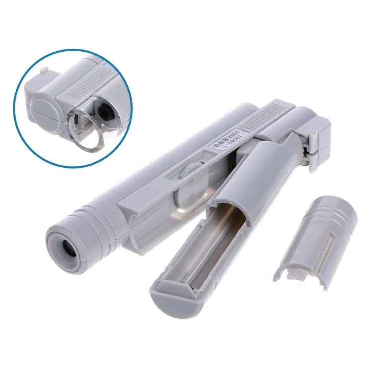 Microscopio 100X a doppio tubo con lente ottica e luce LED - immagine 3