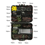 Set accessori pesca 272 pezzi con ami e attrezzatura