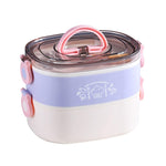 Lunch box isolante in acciaio inox 304 600ml e 1.2L