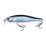 Set 10 esche galleggianti pesca 9g plastica colorate