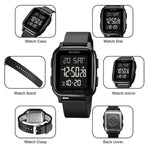 SKMEI 1858 Orologio LED digitale impermeabile 50m