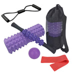 Set rulli massaggianti per yoga e rilassamento muscolare