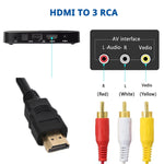Cavo HDMI a AV/3RCA 1,5 metri con connettori placcati oro