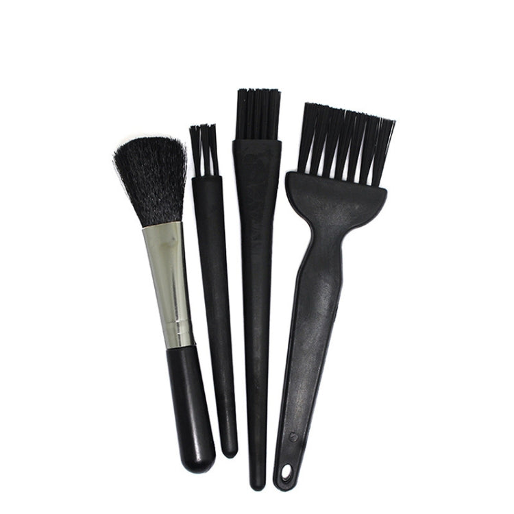 Set 4 spazzole per pulizia tastiera e fotocamera