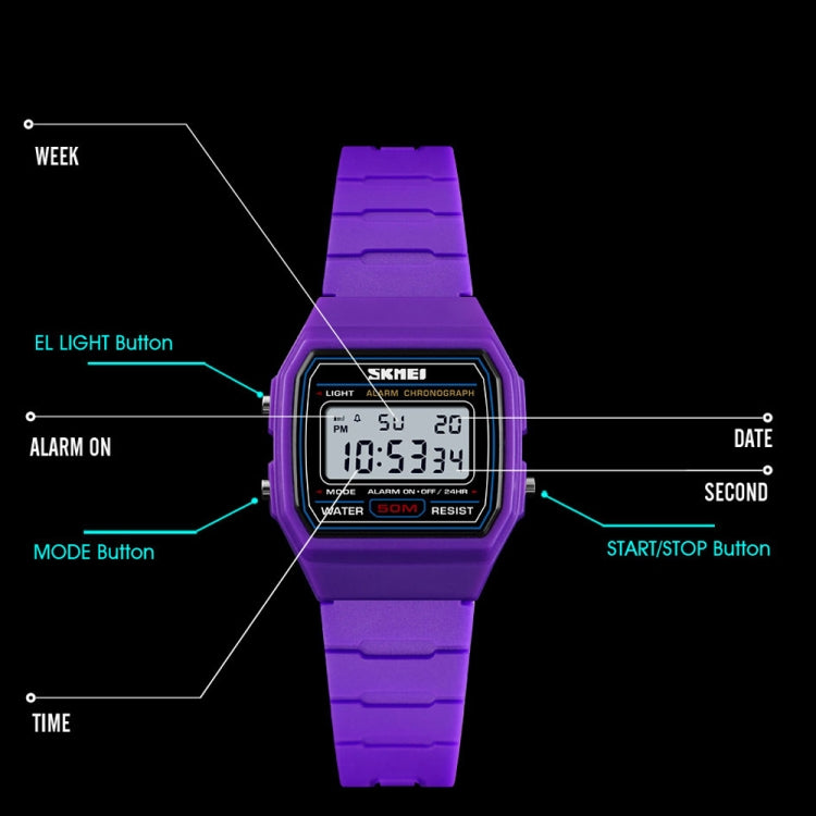 SKMEI 1460 Orologio sportivo impermeabile per bambini