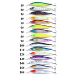Esche galleggianti Minnow 13,5 cm 15,6 g per pesca in mare