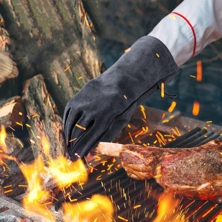 Guanti isolanti per barbecue e saldatura 38cm