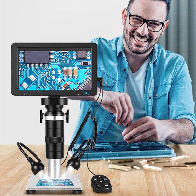 Microscopio digitale con display HD 7" e ingrandimento 1200X