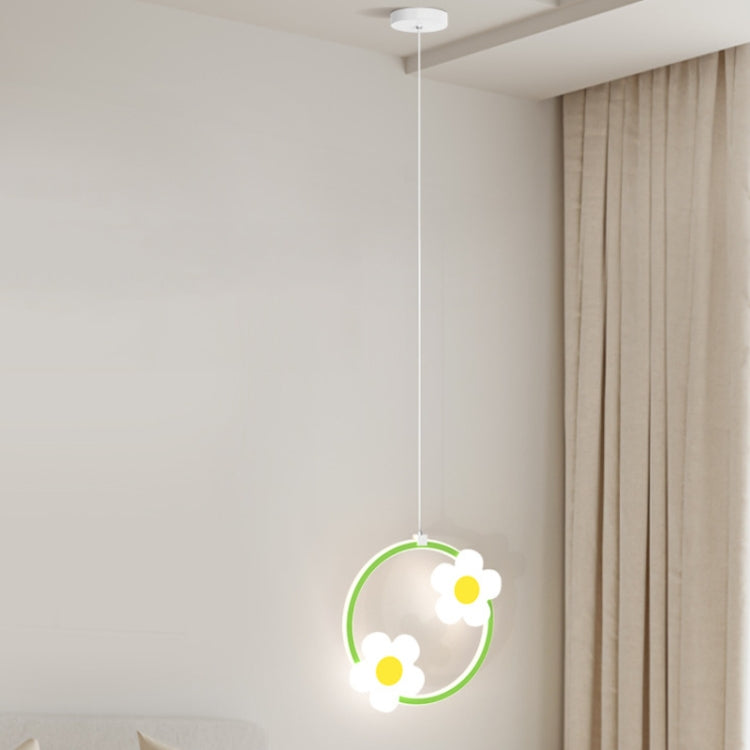 Lampadario LED girasole per cameretta 30x30 cm