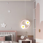 Lampadario LED girasole per cameretta 30x30 cm