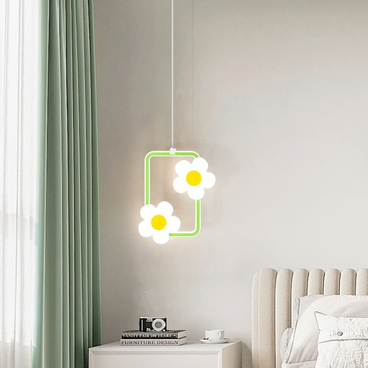 Lampadario LED girasole per cameretta 30x30 cm