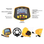 Metal detector MD9020C con display LCD retroilluminato e torcia LED - immagine 7
