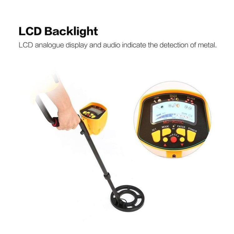 Metal detector MD9020C con display LCD retroilluminato e torcia LED - immagine 8