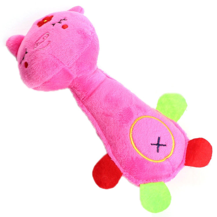 3pcs giocattoli sonori in peluche per cani 25cm