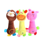 3pcs giocattoli sonori in peluche per cani 25cm