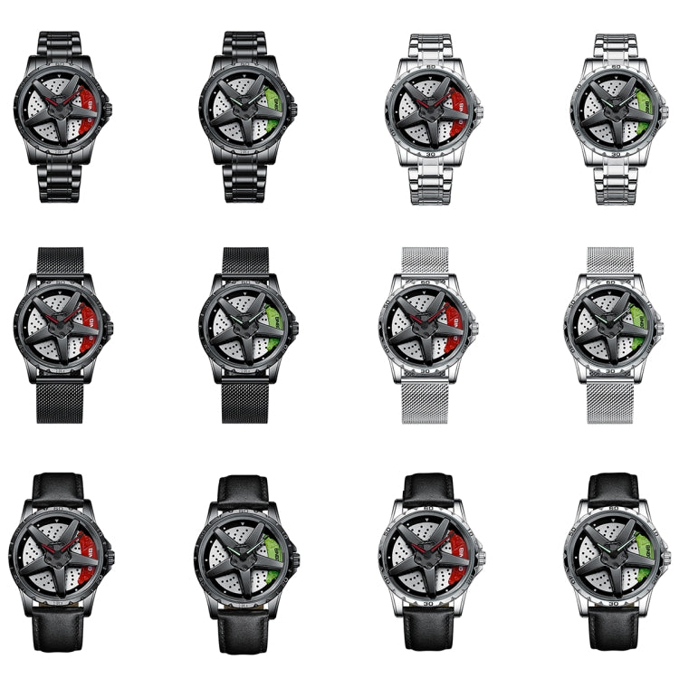 BINBOND D002 Orologio da uomo multifunzionale 45mm