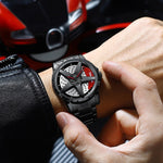 BINBOND D002 Orologio da uomo multifunzionale 45mm