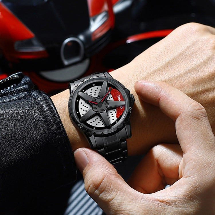 BINBOND D002 Orologio da uomo multifunzionale 45mm