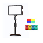 Luce LED 8 pollici 3200-5500K pannello piatto per fotografia