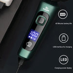 Rasoio elettrico intelligente a tre teste con display LCD
