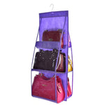 Organizer borsa 6 tasche doppia faccia in tessuto non tessuto