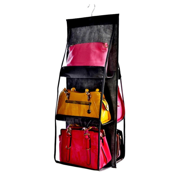 Organizer borsa 6 tasche doppia faccia in tessuto non tessuto