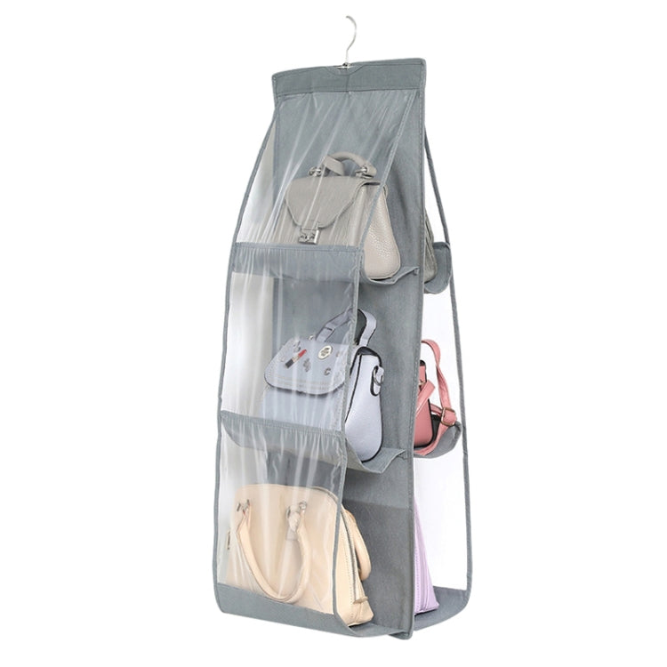 Organizer borsa 6 tasche doppia faccia in tessuto non tessuto