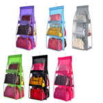 Organizer borsa 6 tasche doppia faccia in tessuto non tessuto