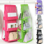 Organizer borsa 6 tasche doppia faccia in tessuto non tessuto