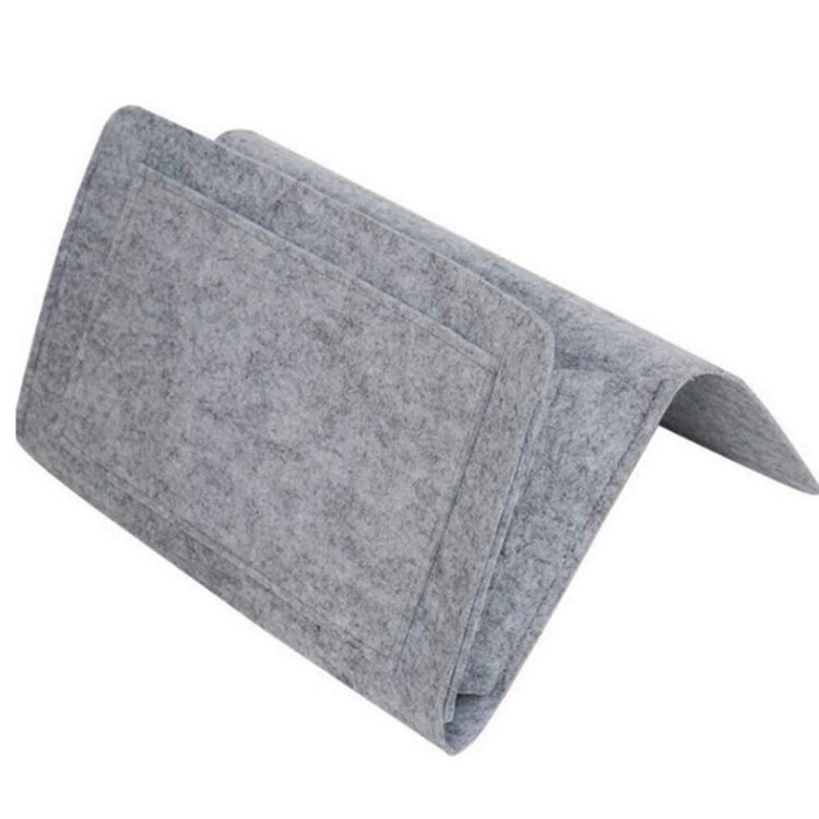 Borsa portaoggetti in feltro da appendere 34x22x12 cm