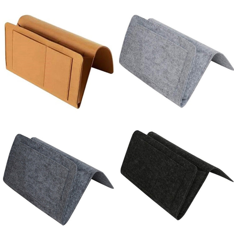 Borsa portaoggetti in feltro da appendere 34x22x12 cm