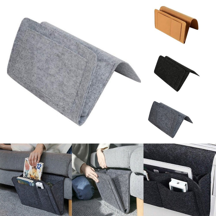 Borsa portaoggetti in feltro da appendere 34x22x12 cm