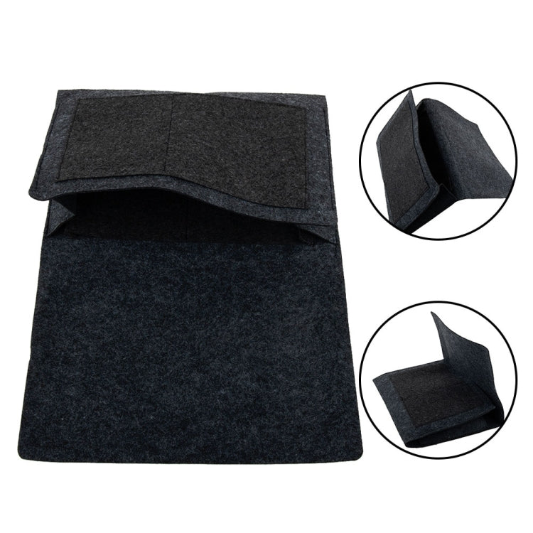 Borsa portaoggetti in feltro da appendere 34x22x12 cm