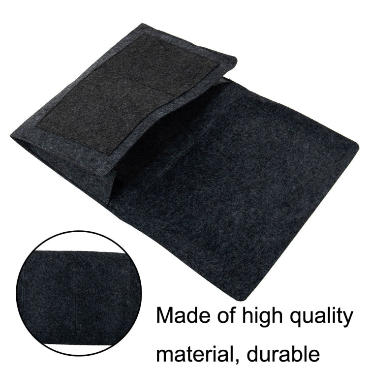 Borsa portaoggetti in feltro da appendere 34x22x12 cm