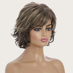 Copricapo donna fibra chimica capelli ricci corti
