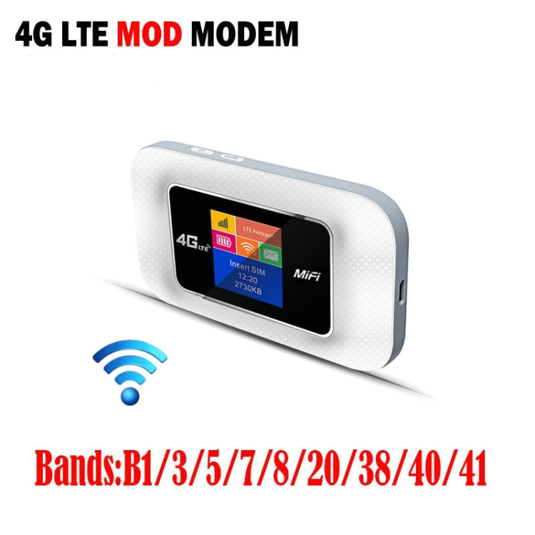 Router 4G portatile D921 con hotspot WiFi e schermo LCD